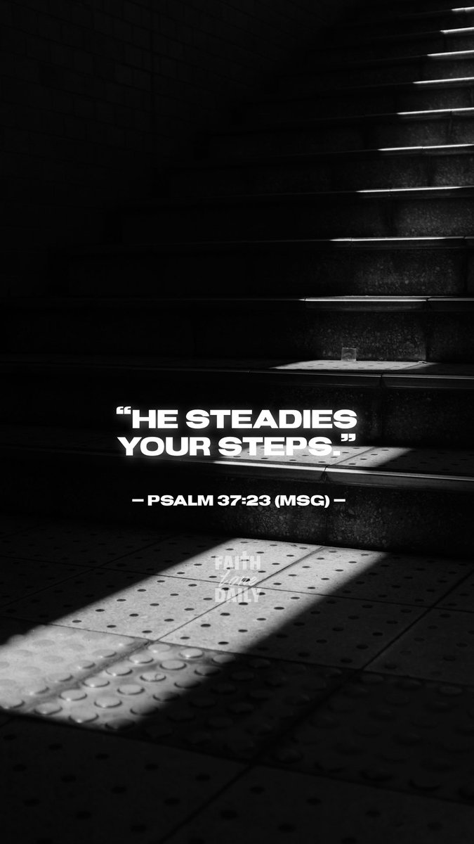 faithtonedaily's tweet image. Even when you feel unsure, you are not unsupported. God guides and stabilizes you through uncertainty. You may wobble, but you won’t fall. Keep walking—He’s holding you up.
#FaithToneDaily #SteadySteps #GuidedByGod #FaithJourney #HeHoldsMe