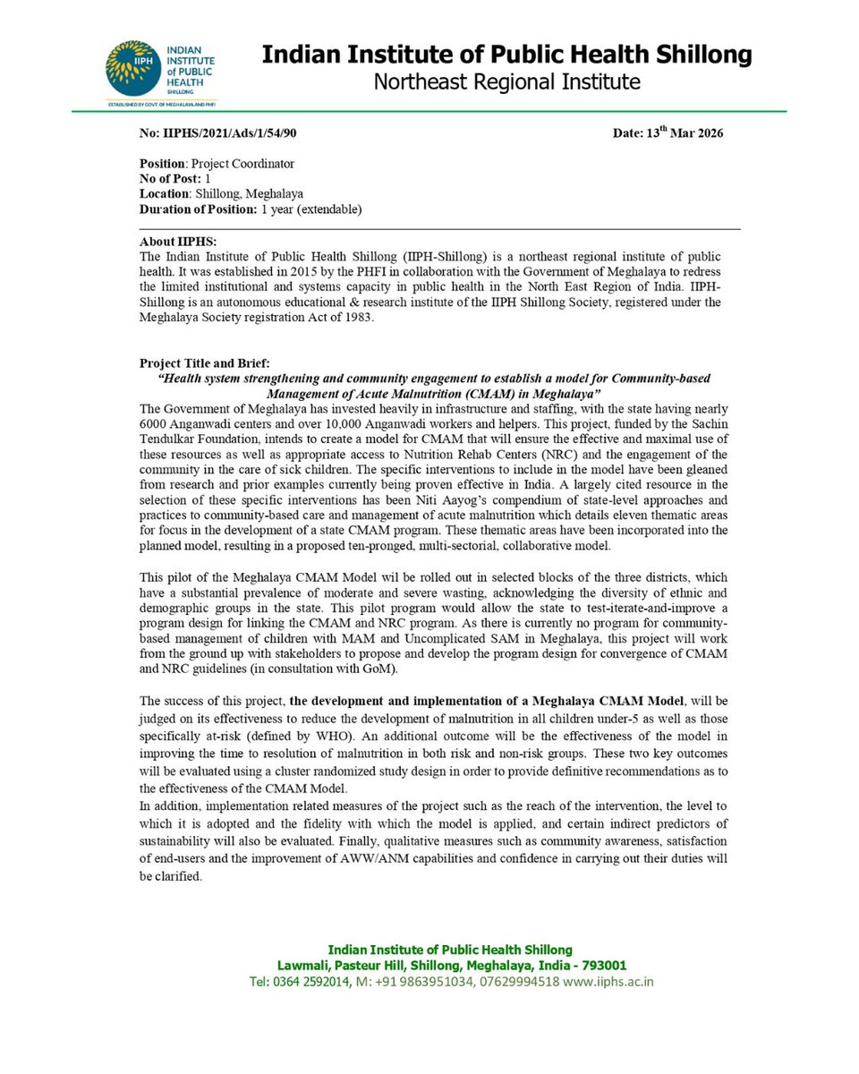 Indian Institute of Public Health Shillong tweet media