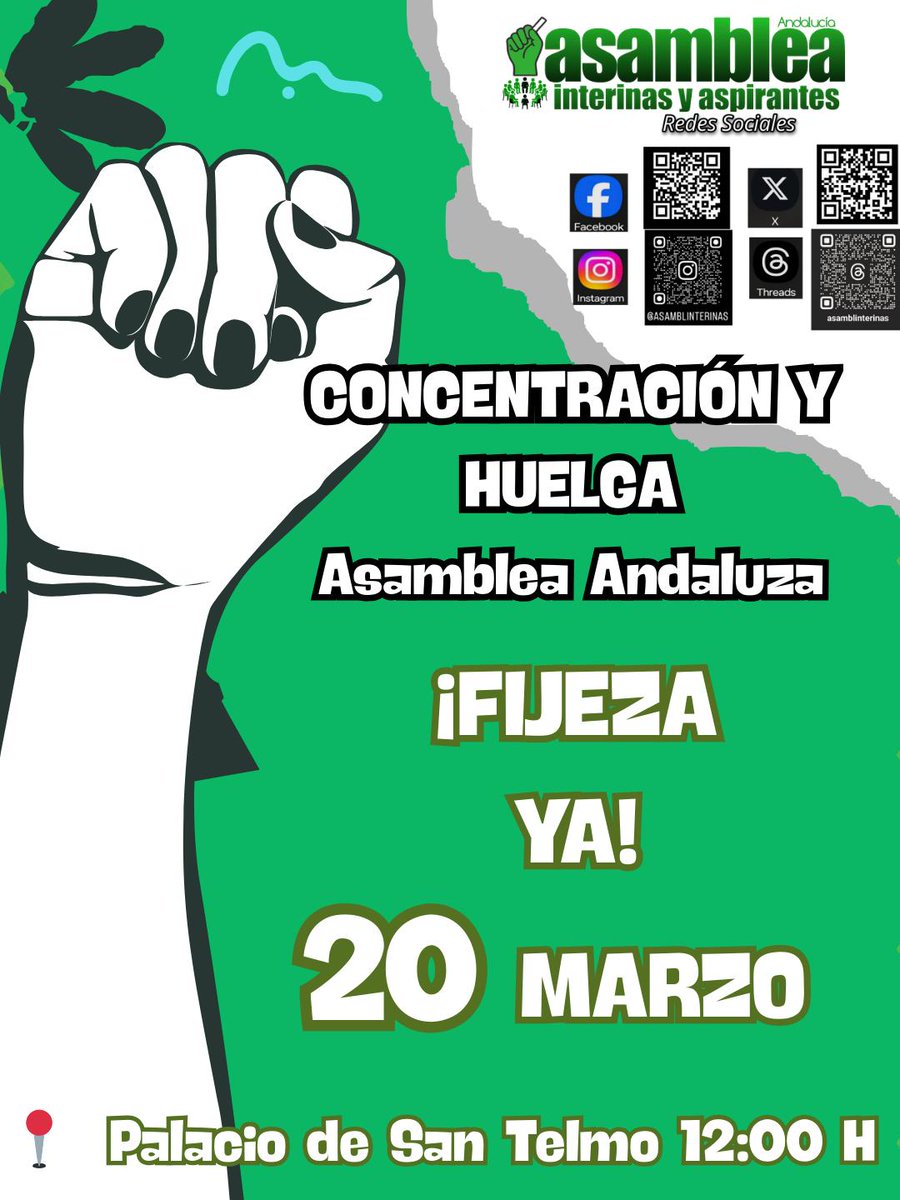 Asamblea de Interinas y Aspirantes de Andalucía tweet media