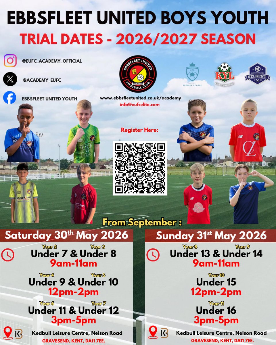 Ebbsfleet United Academy tweet media