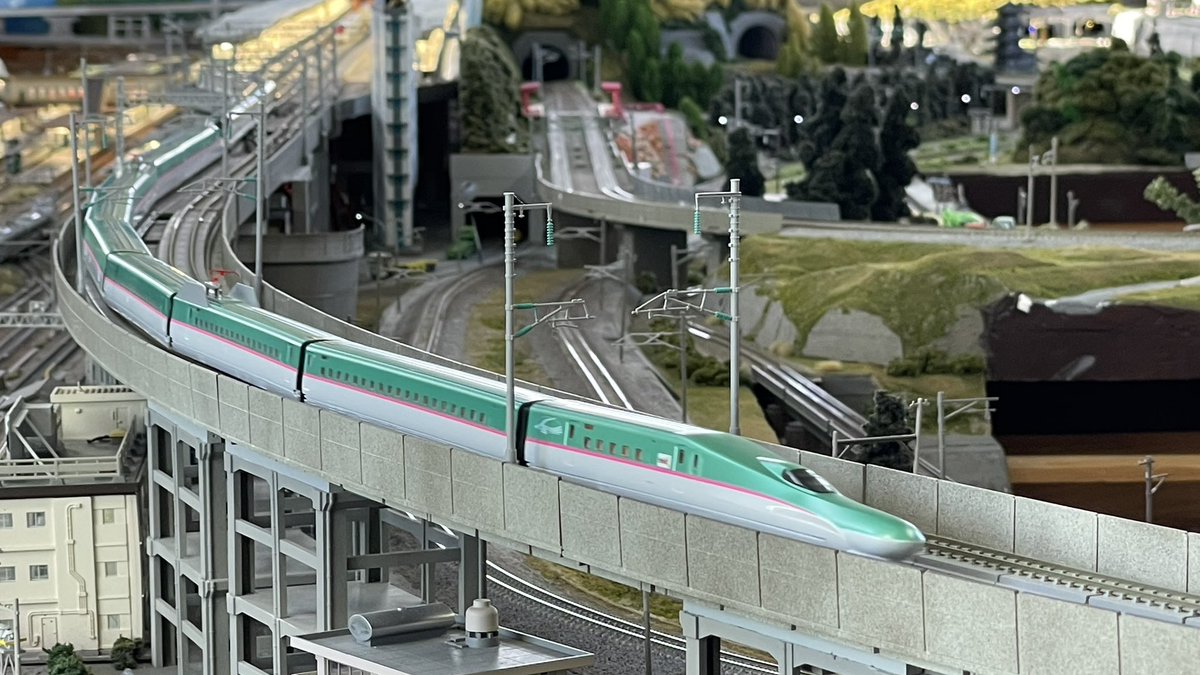 Re_Color_train's tweet photo. 【東京・本店4階】本日ご来店のお客様14

北陸新幹線
E926系 新幹線電気軌道試験車・East-i
北海道新幹線
東北新幹線

※ 全線貸切3h

#リカラー #Re_Color #鉄道模型 #ｎゲージ  #レンタルレイアウト https://t.co/ac6R1gE3TY