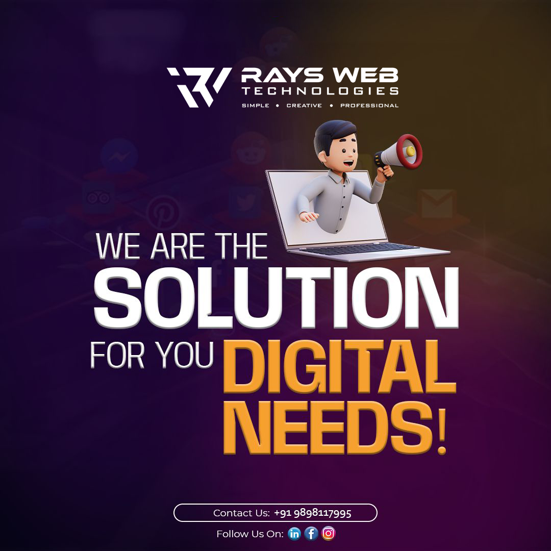 RaysWebTechno's tweet photo. 🚀Your Business Needs Visibility - We Deliver Results!
When it comes to Social Media Marketing, Graphics, Ads &amp; Branding.

From boosting engagement to building your digital identity - we create content that gets likes, saves, shares &amp; SALES! 📈

#DigitalMarketing #BrandBuilding https://t.co/Whoq4nkKIx