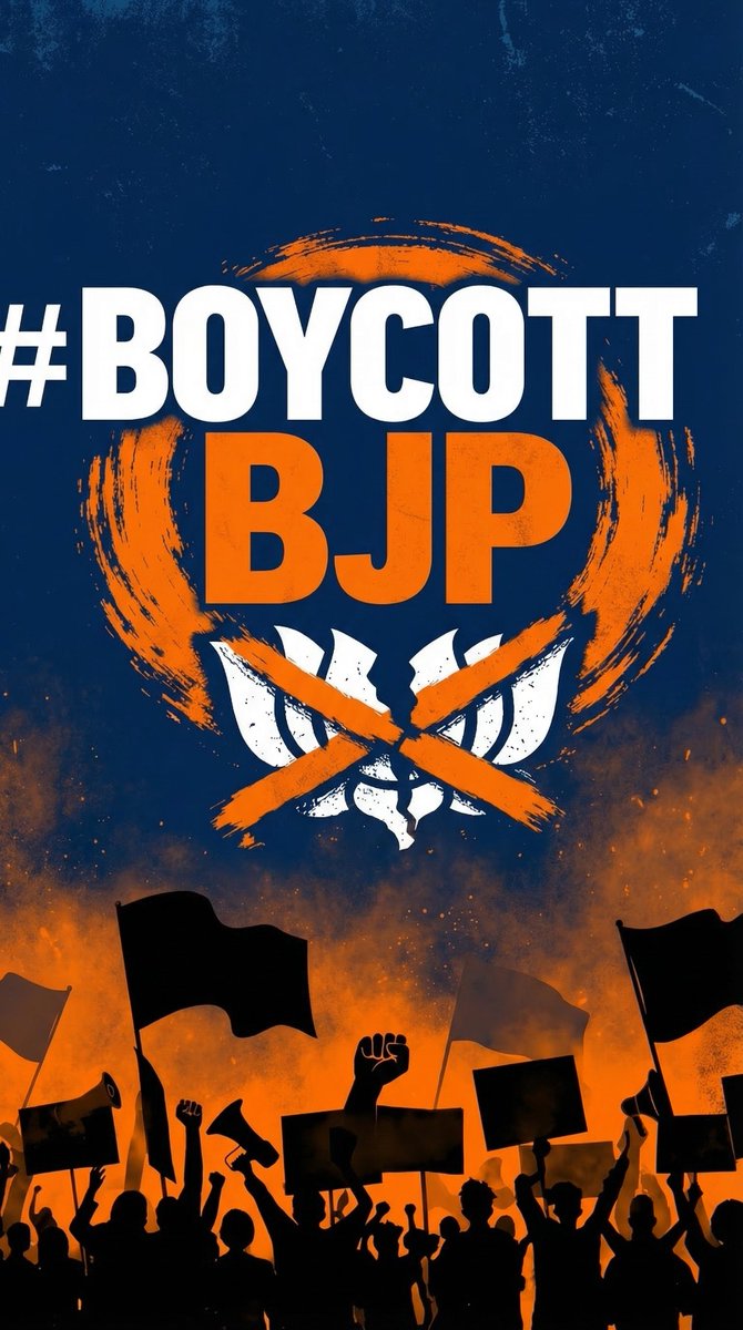 CitizenDiya's tweet photo. #BoycottBJP https://t.co/YLvY6gm99Q