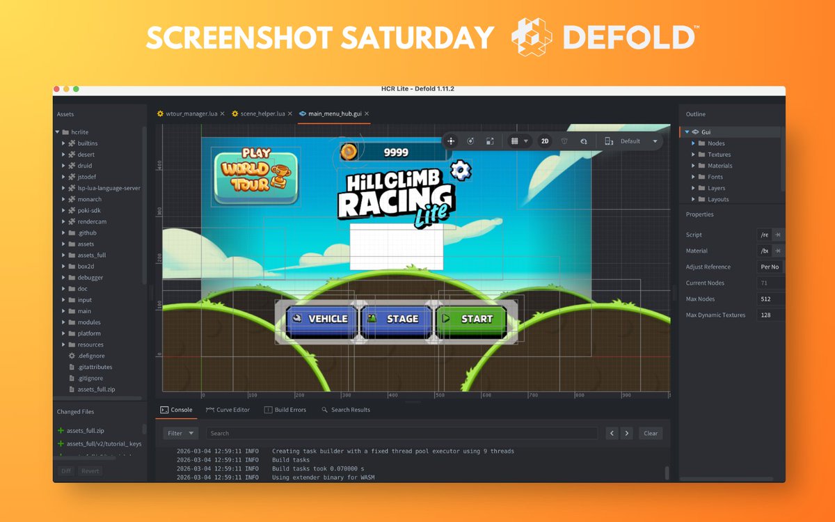 Defold Engine tweet media