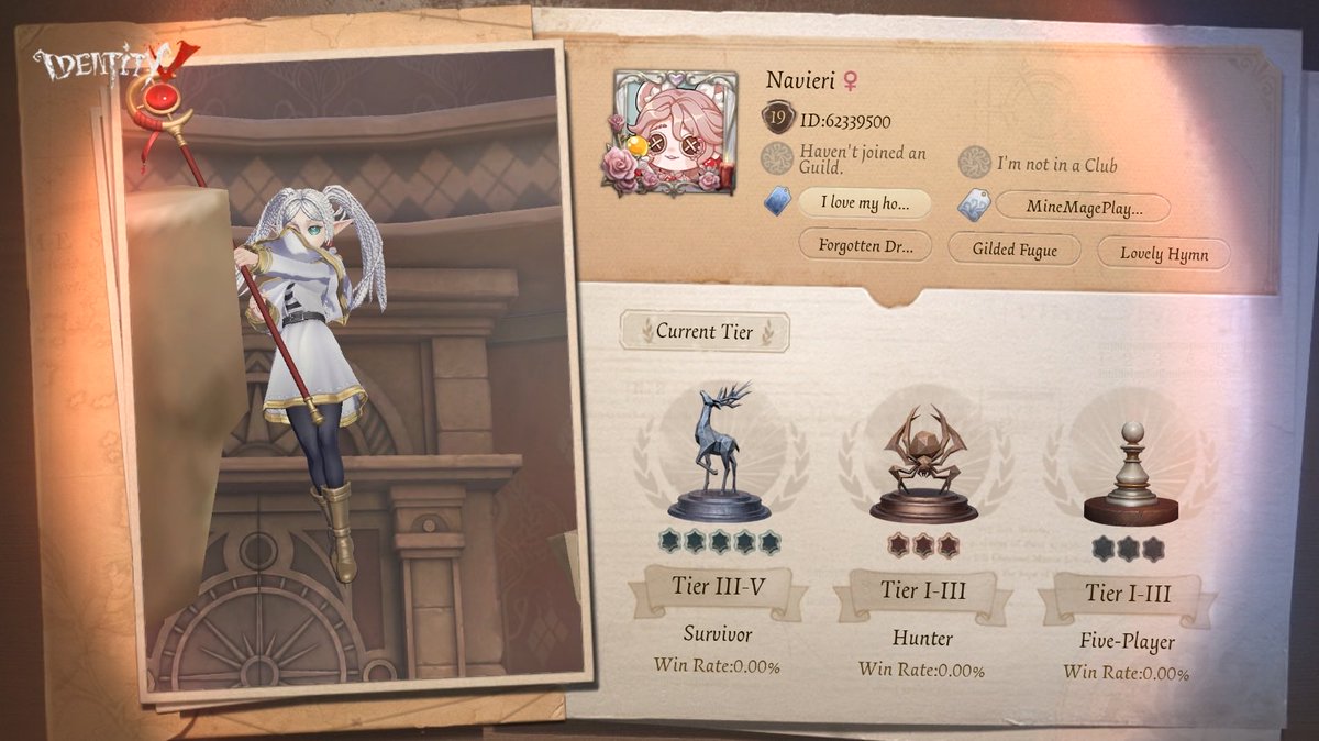 gh0stCh1ll3's tweet photo. I'm playing Identity V. Fancy a game? https://t.co/FBv6joTeaA