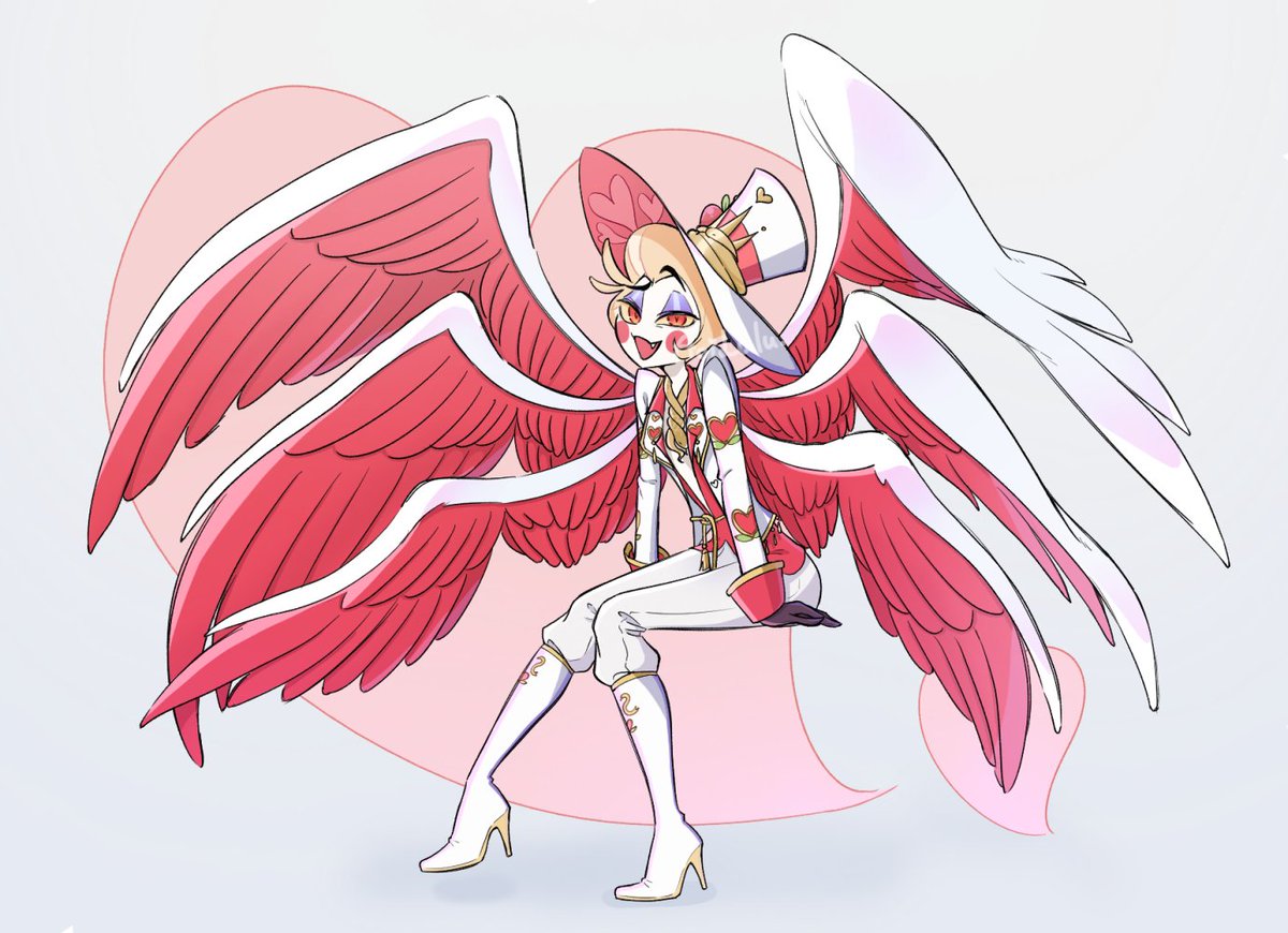 AoiLulu_seagoat's tweet photo. 新規絵描けなかったのでバレンタインの色違い載せときます
#HazbinHotel #Lucifer #WhiteDay #Valentine https://t.co/bUtmyuZDhR