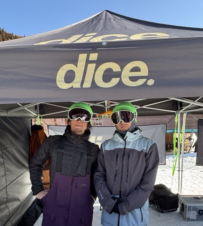 dice snowboarding goggles (公式) tweet media
