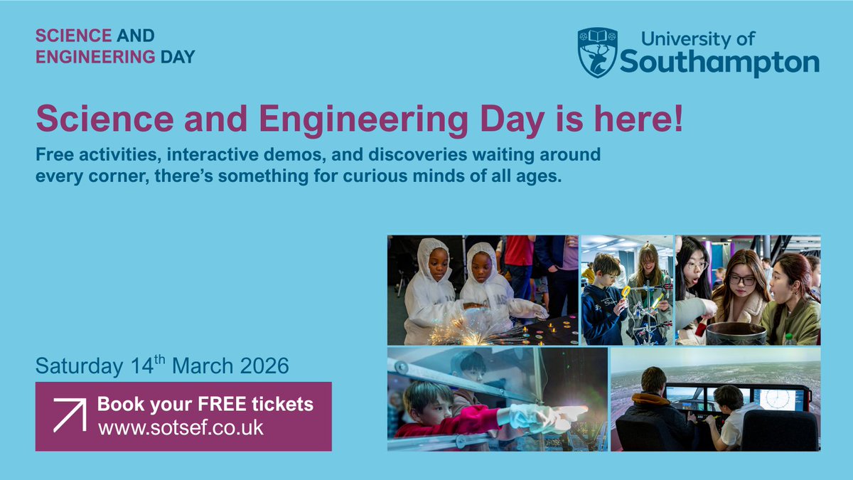 UoS Public Engagement tweet media