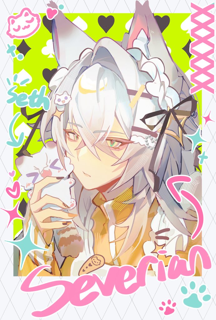 Bloodys29948431's tweet image. 🐱🐱 #Severian