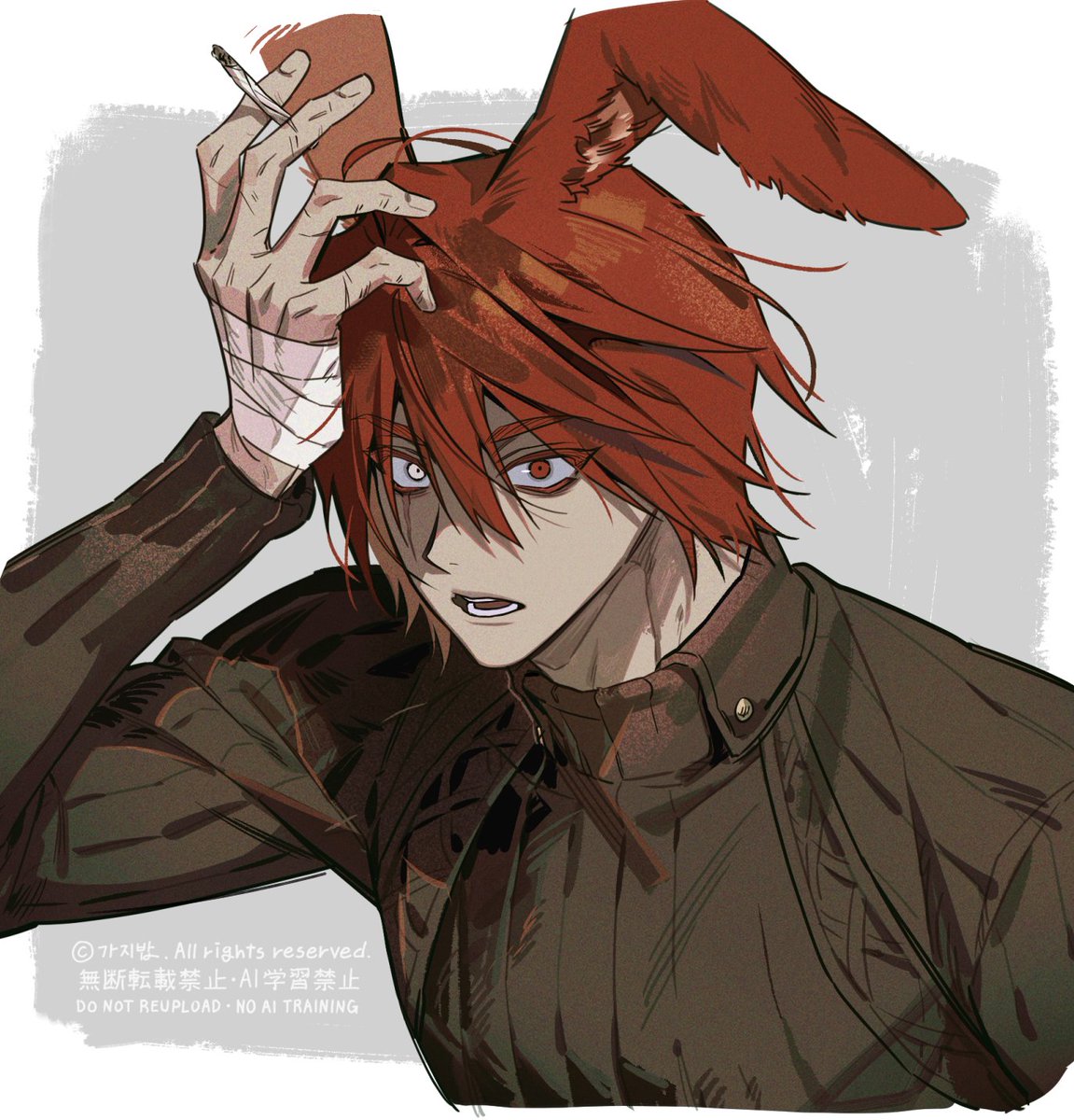 가지밥 tweet media