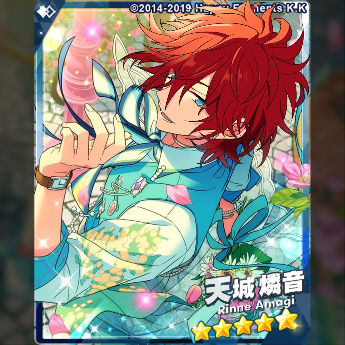 RINNE AMAGI CARD EDIT BECAUSE EVERYONES BEEN SAYING THAT IBARA CARD LOOKS LIKE RINNE