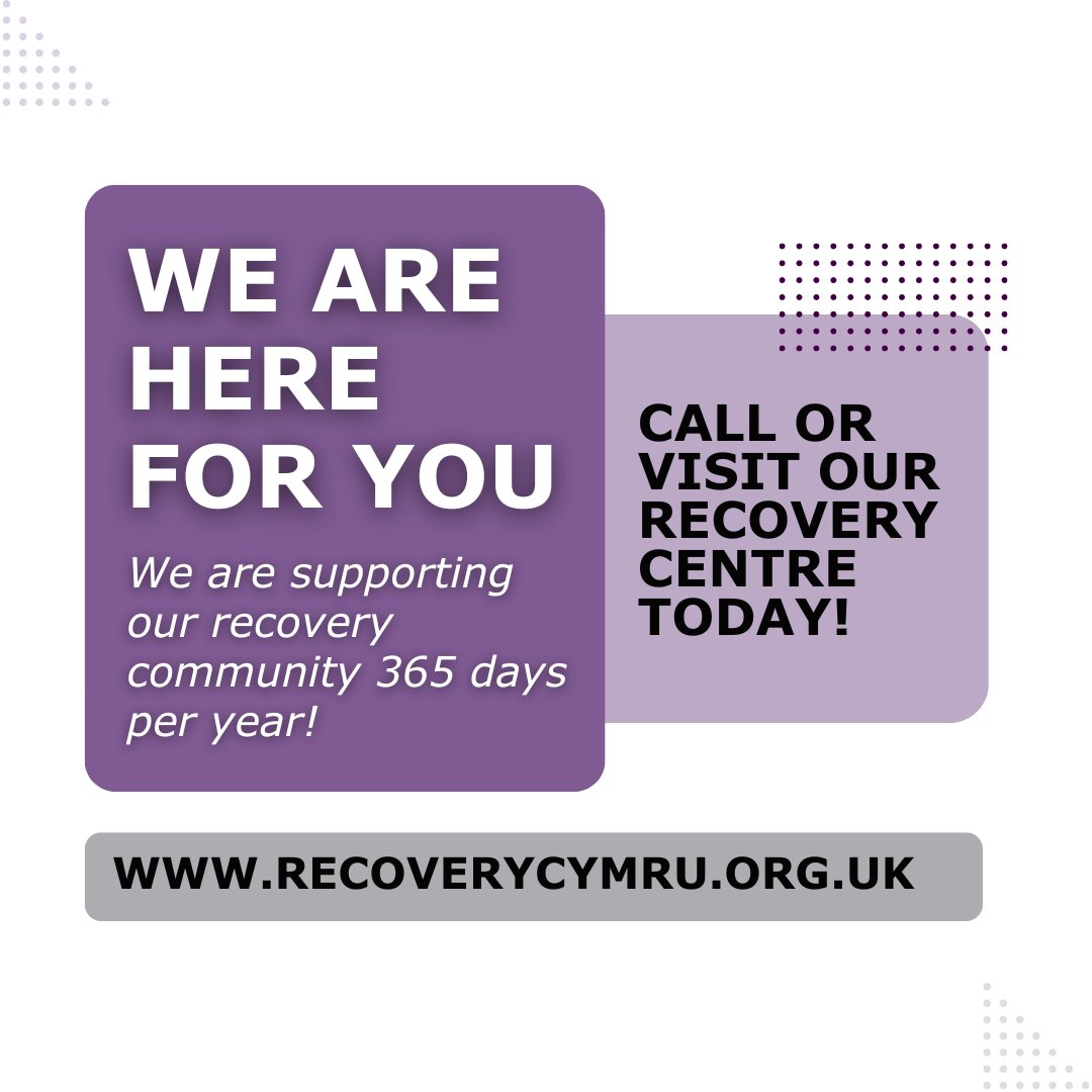 Recovery Cymru tweet media