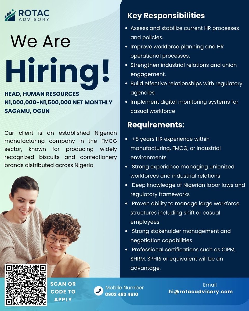 rotacadvisory's tweet photo. 📍Job Opportunities #hiring https://t.co/oCYLUHxKcF