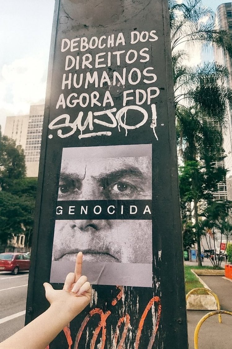 Debocha dos direitos humanos agora FDP chega de mimimi