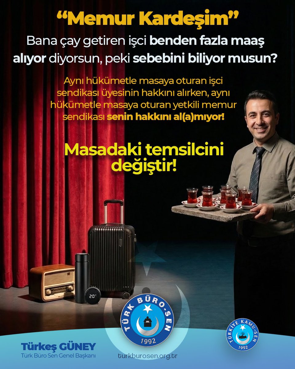 Türk Büro-Sen tweet media