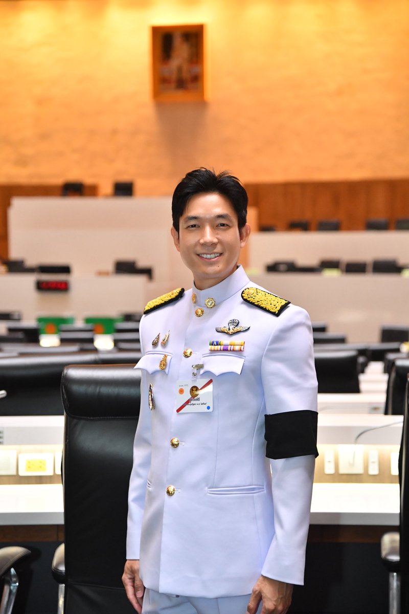 ทำหน้าที่ในสภาวันแรกครับ งานรัฐพิธีเปิดประชุมรัฐสภา￼