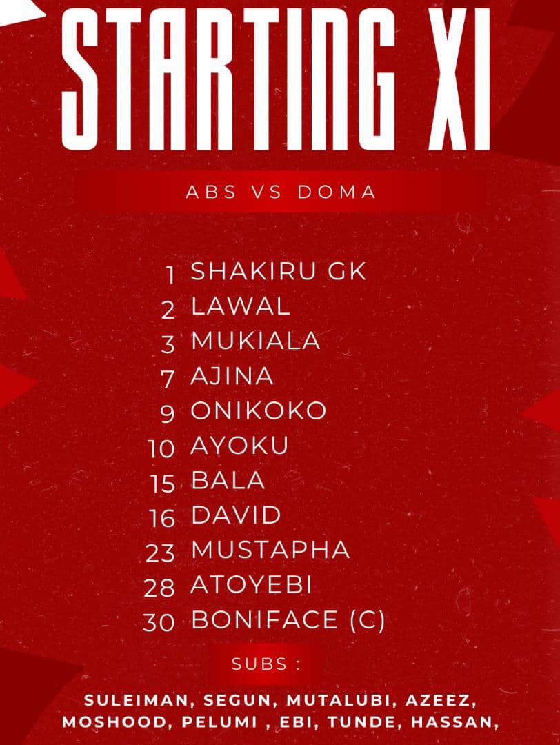 ABS Ilorin FC tweet media