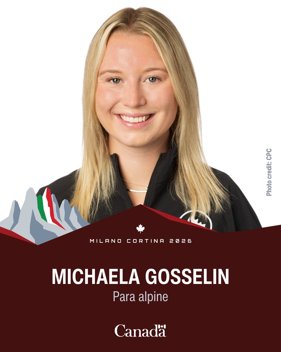 SportCanada_EN's tweet photo. Michaela Gosselin races to the bronze medal in the Para alpine skiing women’s standing slalom event! 🥉🎿

After a challenging few years, Michaela shows the world her resilience and talent on the biggest stage.

Congrats! 👏
@CDNParalympics | @Alpine_Canada https://t.co/PgjOjLbUk9