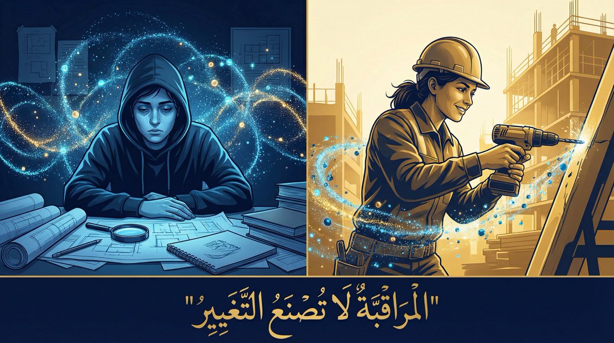 هل سمعت عن "تأثير زينو الكمي"؟ في الفيزياء، المراقبة المتكررة لشيء قد تمنع تغيره! كذلك في حياتنا، كثرة التخطيط والمراقبة دون تنفيذ تبقينا في مكاننا. لا تكتفِ بالمشاهدة، ابدأ بالعمل! 🚀 

<a href="/salrashed/">صلاح صالح الراشد</a> 
#خذها_قاعدة 
الموسم 12
الحلقة 25