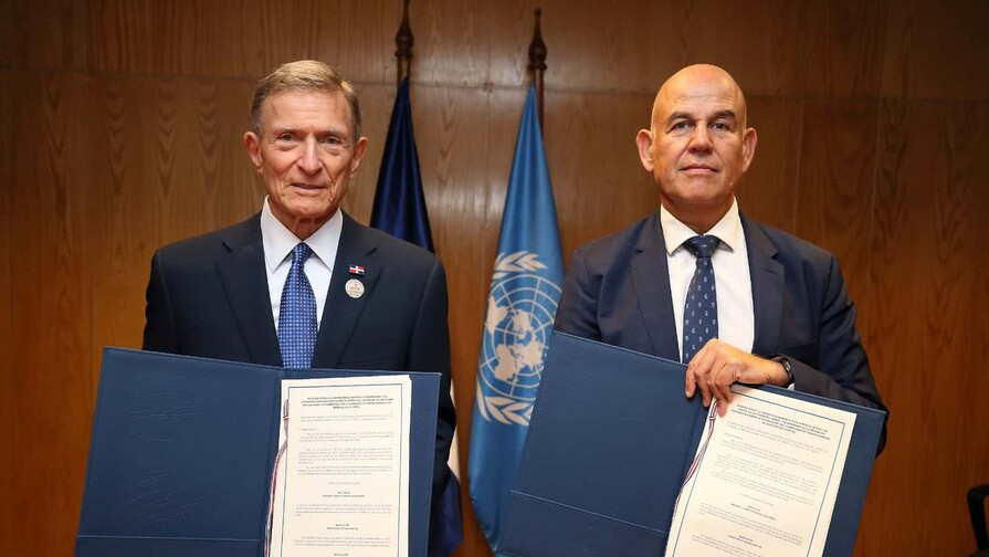 lequotidien509's tweet photo. La République dominicaine accueillera du 7 au 9 octobre 2026 à Santiago de los Caballeros la 41e session de la CEPALC, réunion biennale de l’ONU sur l’économie de l’Amérique latine et des Caraïbes. #RépDom #CEPALC #ONU #Économie #AmériqueLatine #Caribéen #lequotidien509 @lequotidien509