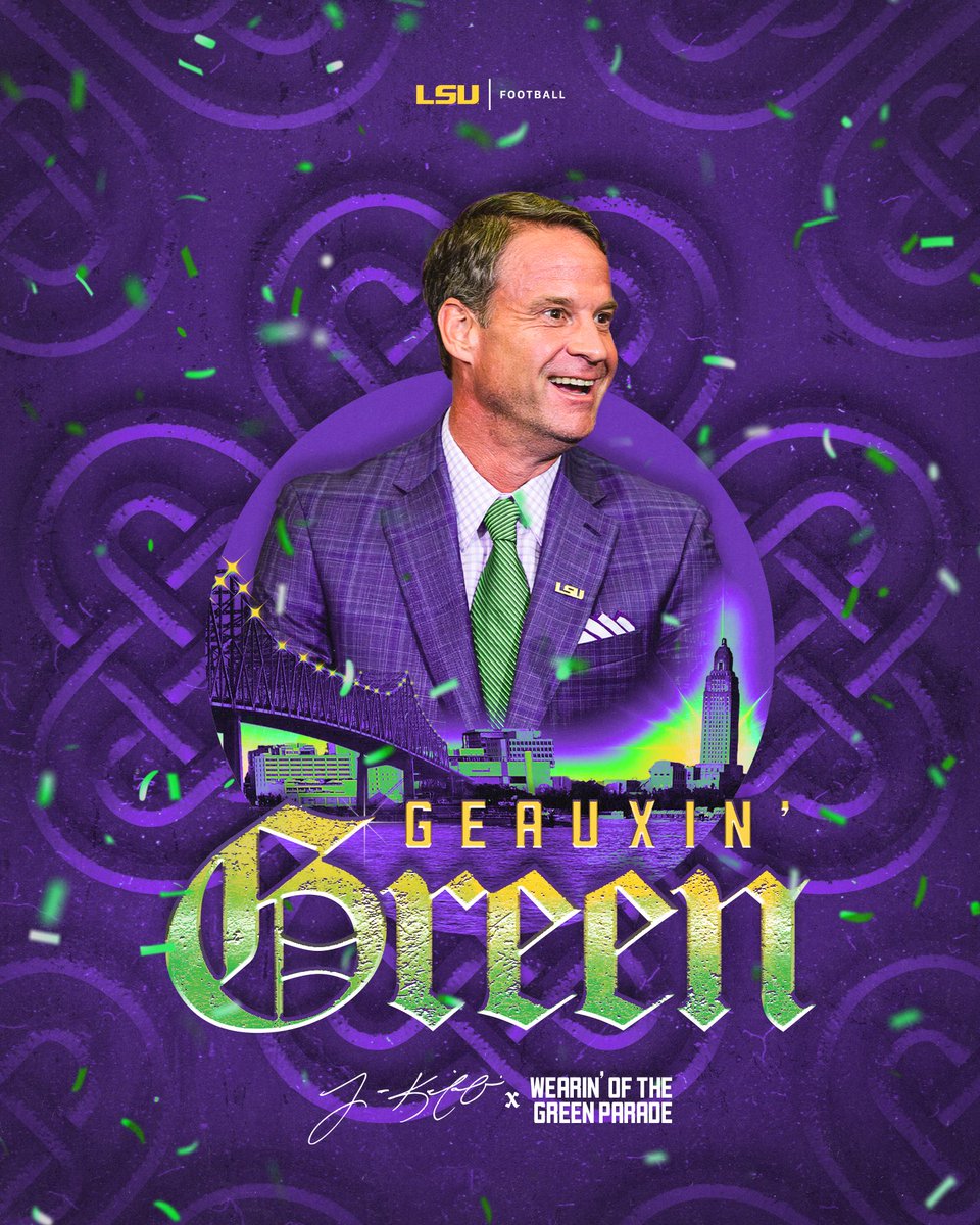 LSU Football tweet media