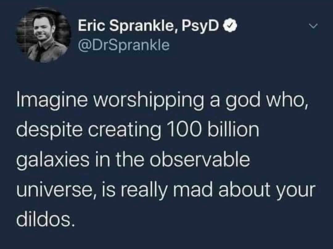 Maximum atheist tweet media