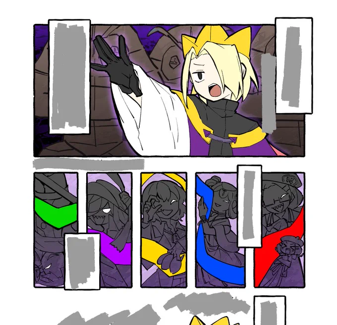 ※擬
アンソロ主催さんからOKもらったので進捗あげちゃうぜ🎵 モチモチ描いてます 