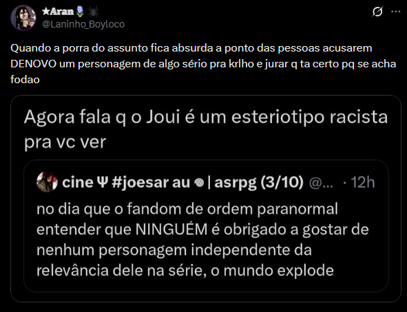 nao posto mais nada por aqui tweet media