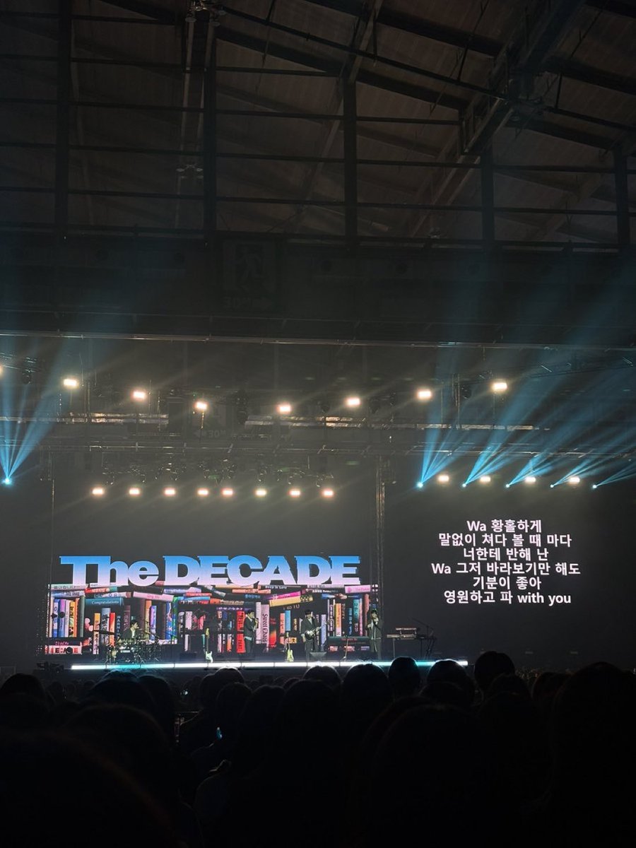 sungjin didnt have to carry the prompter himself bc they prepared the lyrics on the big screen so everybody can sing 😭 lmao