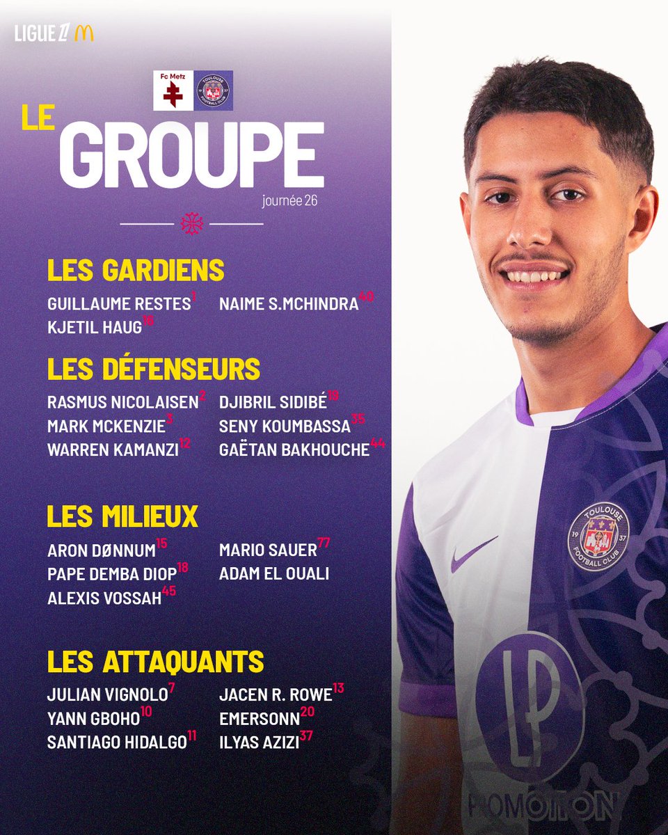 Toulouse FC tweet media