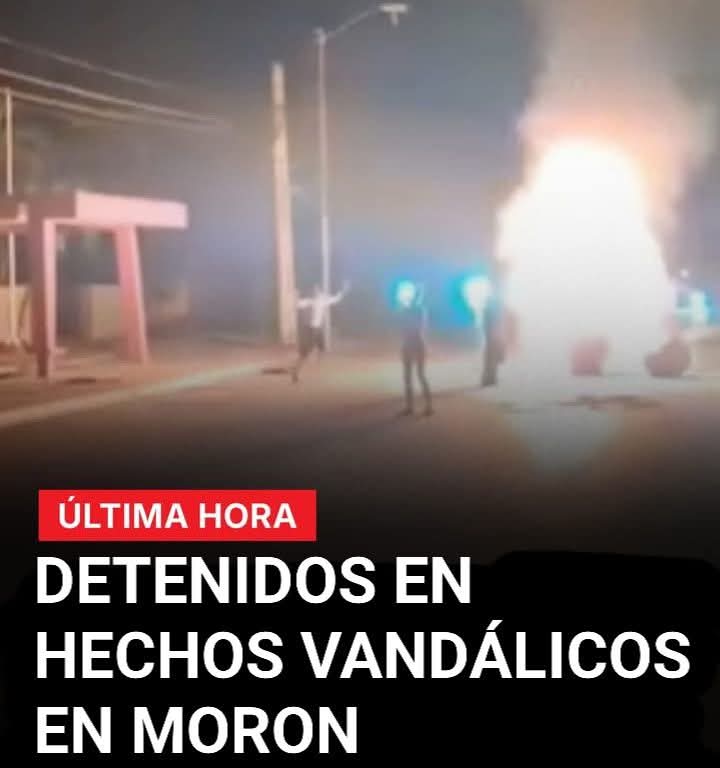 🚨Investigan hechos vandálicos ocurridos en Morón en la medianoche de este sábado 14/3/2026.
 
facebook.com/share/p/1CJhFg…