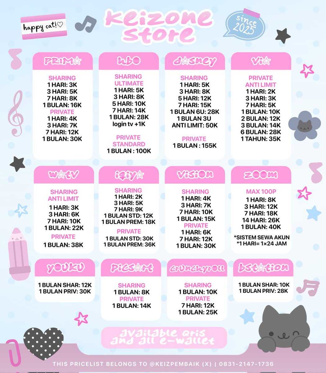 keiz ฅ^._.^ฅ 📌 jajan ke pinned tweet media