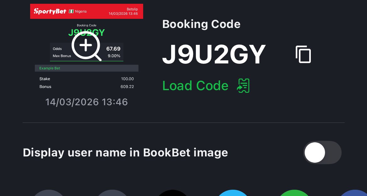 PredictzBr's tweet photo. 50plus odds till tomorrow
Stake high and responsibly pray for boom 💥
#tgirl #SportyBet #suregames #weekend #kombo https://t.co/v07UYQgcDY