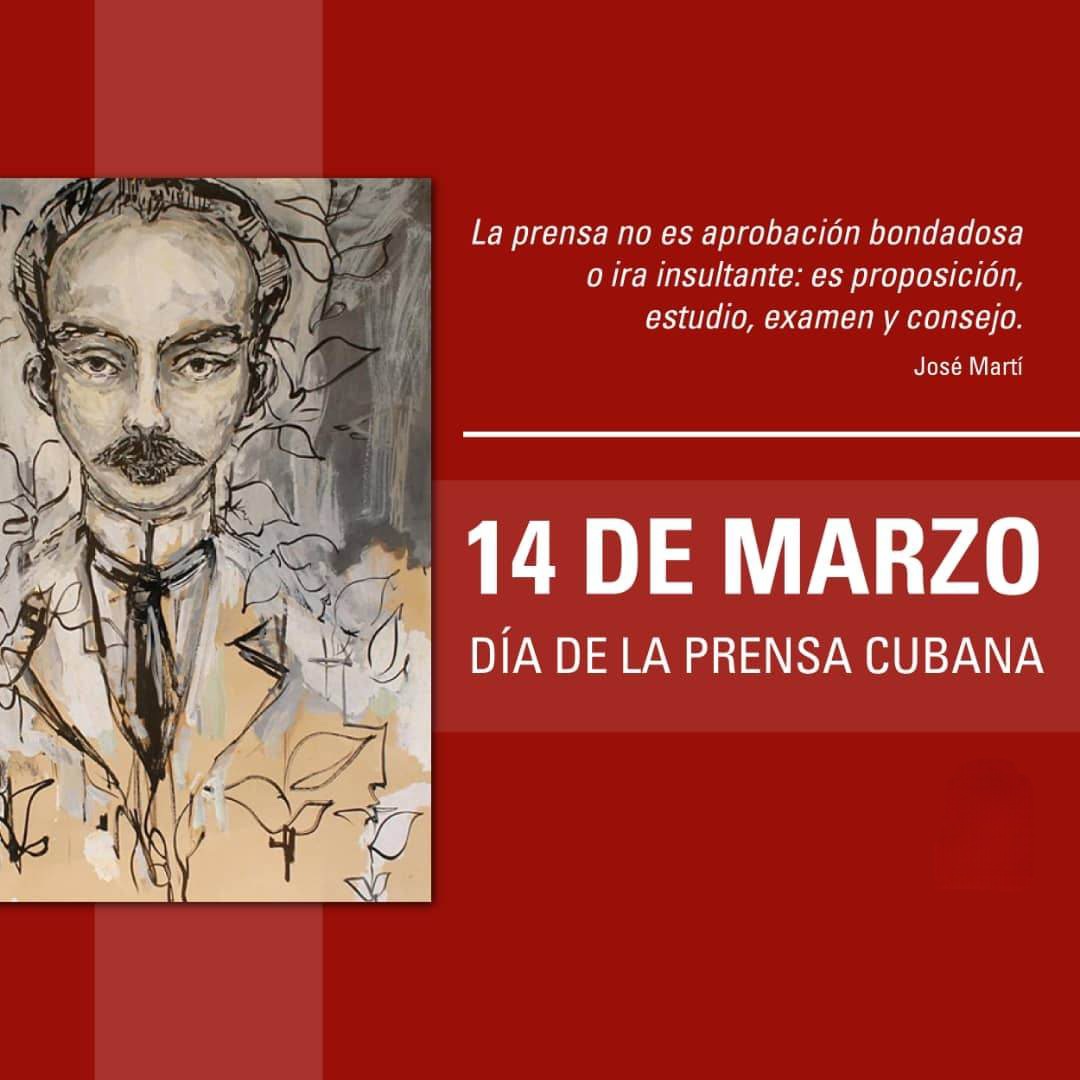 Esteban Lazo: «Una entrañable felicitación, en el Día de la Prensa Cubana, a todos los trabajadores del sector. Fiel al legado martiano, su dedicada labor es esencial en la información oportuna, responsable, objetiva y comprometida a nuestro pueblo. ¡Felicidades!»