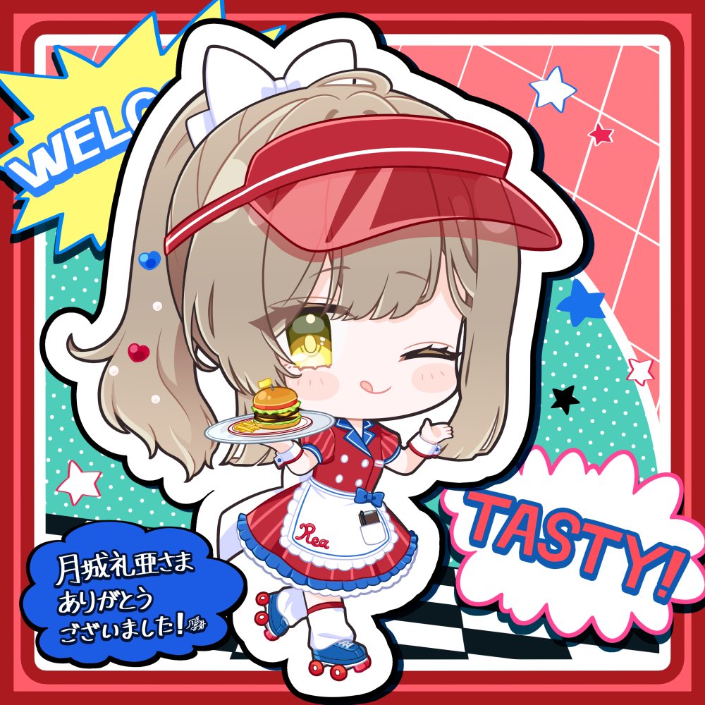 kazechan812's tweet photo. サブSkeb、2件納品いたしました！
ギリギリになってしまい申し訳ありません💦
リクエストありがとうございました🌸🍔
#Skeb #Commission https://t.co/7TAmZoNJ70