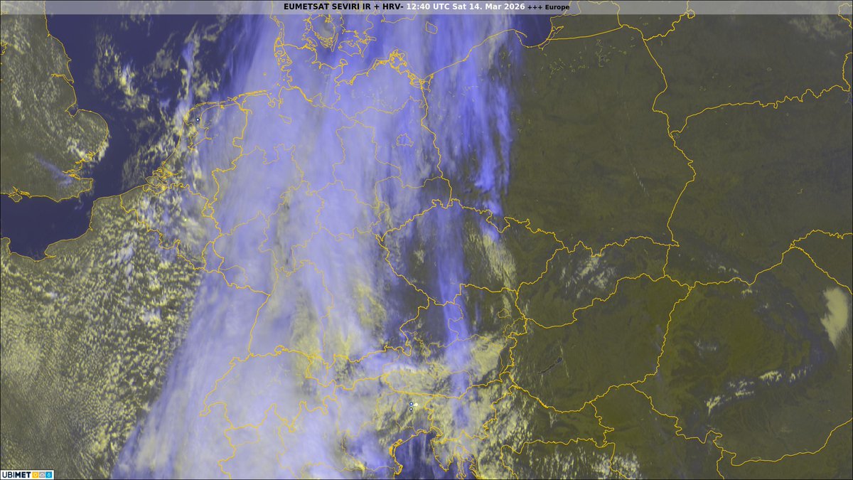 Unwetterradar Deutschland tweet media