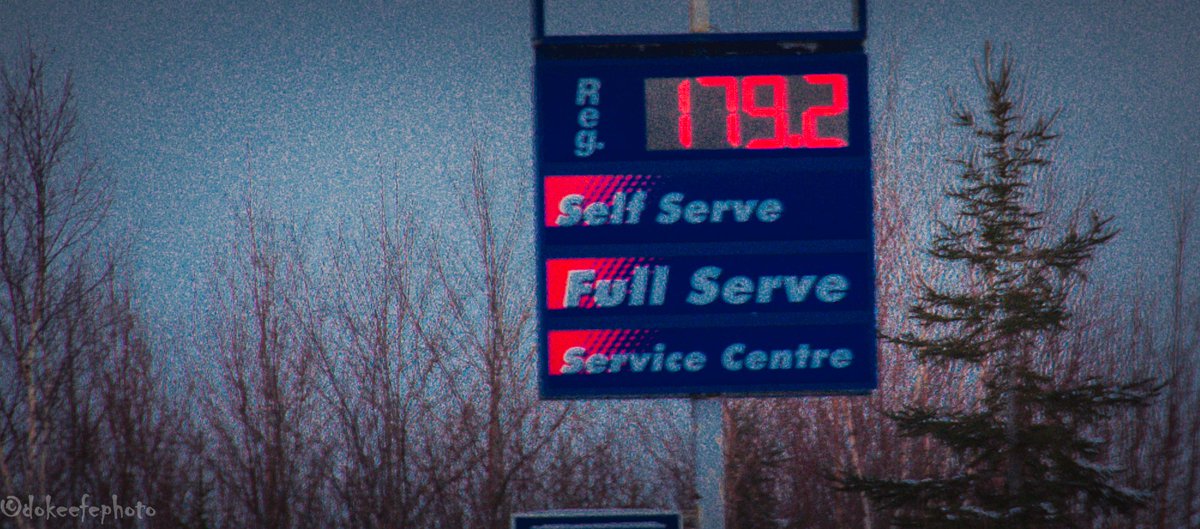 Your local price of #gas after another increase last night #nltraffic #CornerBrook #Newfoundland #nlpoli #gasnl #nlgas
