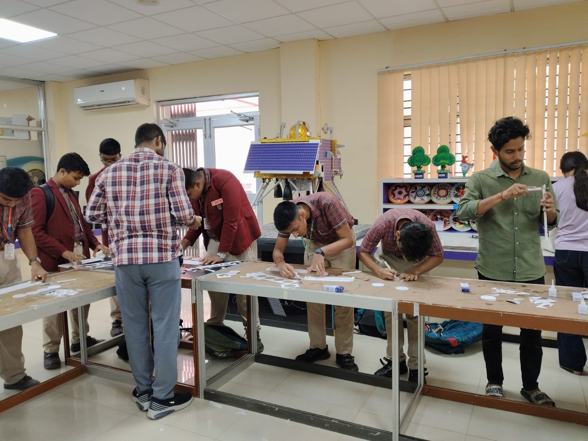ncsmgoi's tweet photo. π✨ @RSCBhubaneswar, a unit of @ncsmgoi, @MinOfCultureGoI, celebrated #PiDay2026 with interactive activities, quizzes, and programmes encouraging students to explore the beauty and relevance of mathematics.
#InternationalDayOfMathematics #MathExploration #STEMLearning #NCSM https://t.co/iIaZKS1rMn
