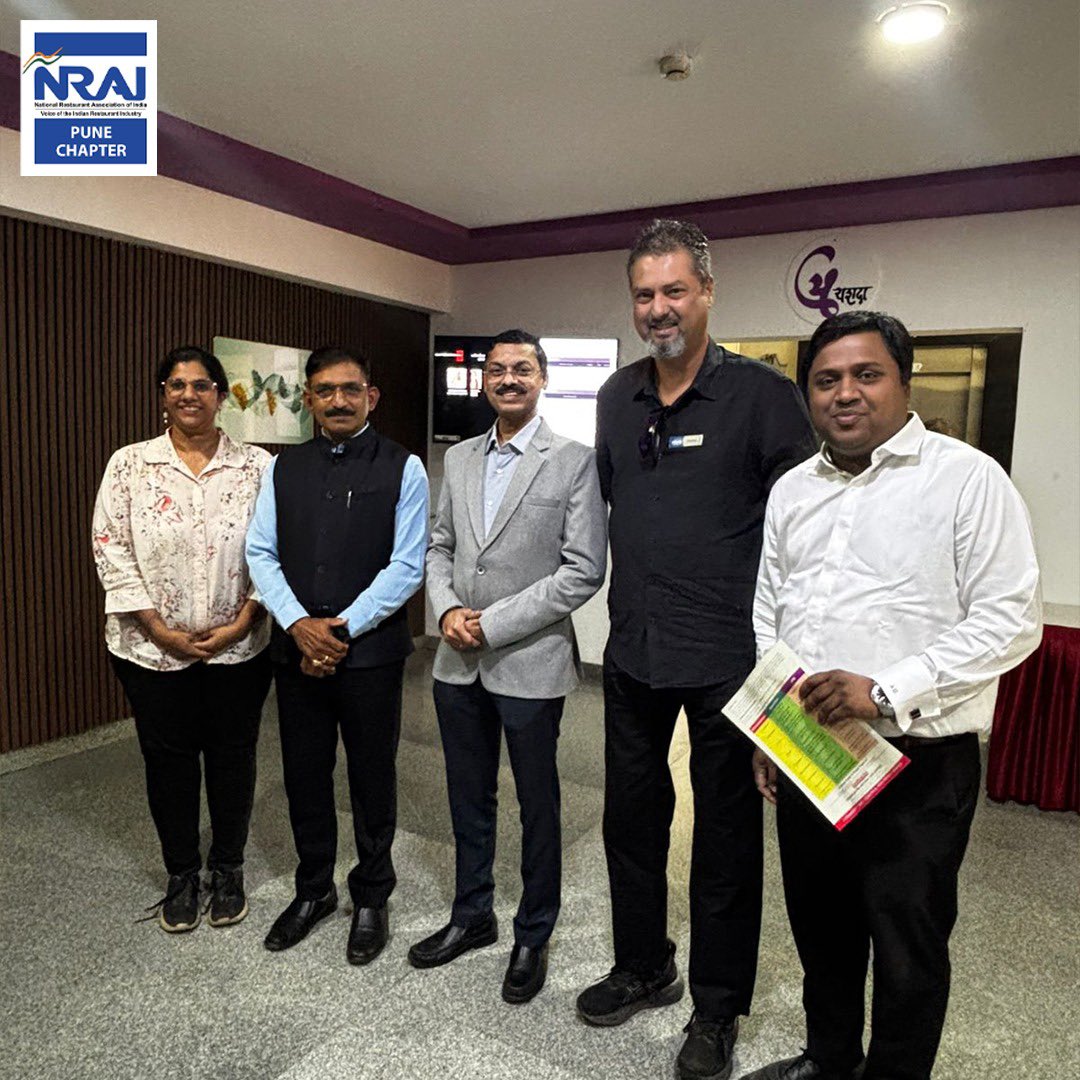 𝗠𝗡𝗚𝗟 𝘅 𝗡𝗥𝗔𝗜 𝗣𝘂𝗻𝗲
Supporting the restaurant industry amidst the LPG crisis

NRAI Pune Chapter, in collaboration with MNGL, hosted an informative session at Yashada to introduce commercial PNG solutions for restaurants.

With 150+ restaurant owners and hospitality