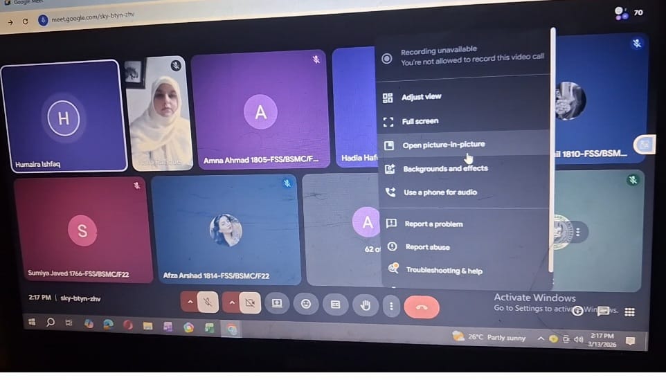 International Islamic University Islamabad (IIUI) tweet media