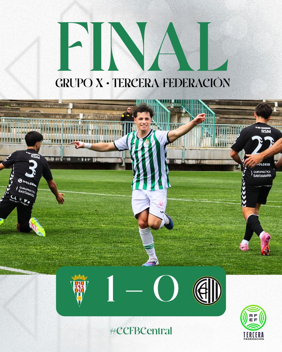 🔚 FINAAAAAL | #CCFBCentral 1-0

ℹ️ El #CórdobaB vuelve al ➕3️⃣😀

⚽️ Viti (55’)

#TerceraRFEF