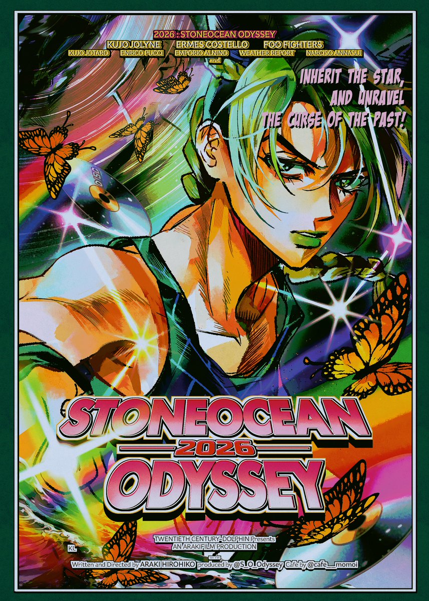 2026: STONE OCEAN Odyssey tweet media