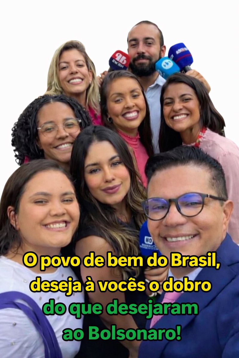 Quando o “cer umano” desce ao mais baixo nível de espiritualidade, vira “jornalista” do <a href="/Metropoles/">Metrópoles</a> <a href="/CBNoficial/">Rádio CBN</a> <a href="/bandnewstv/">BandNews TV</a> <a href="/JovemPanNews/">Jovem Pan News</a>