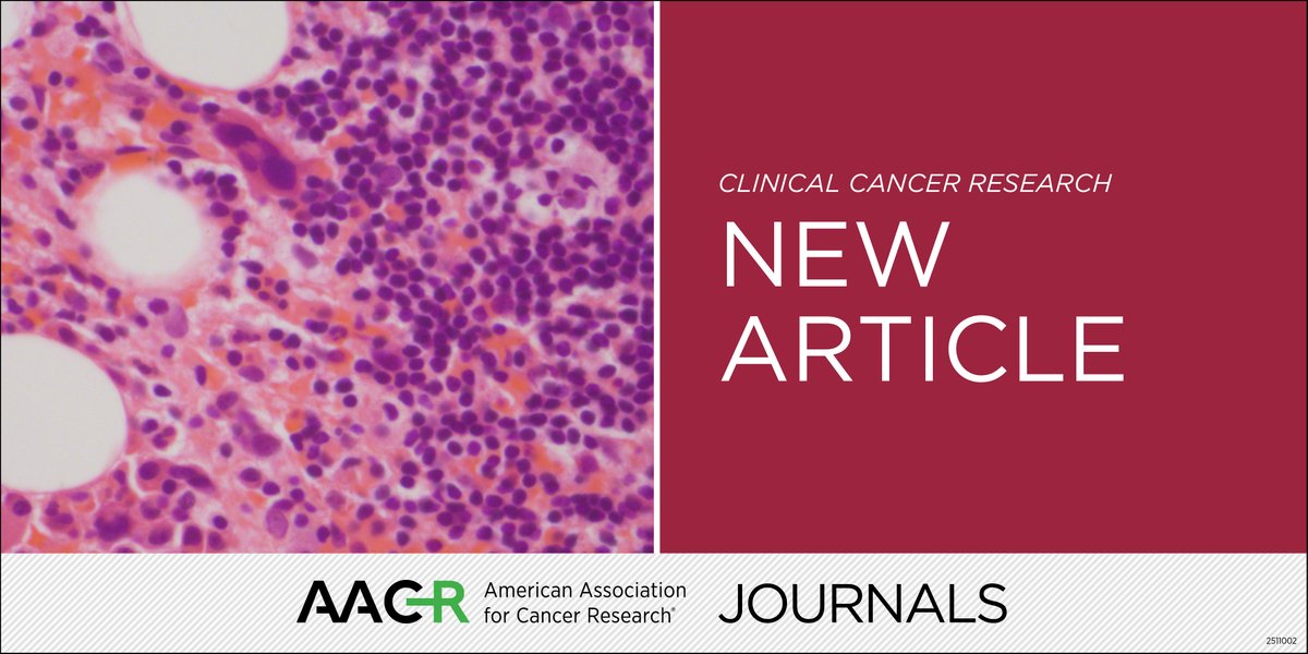 Clinical Cancer Research tweet media