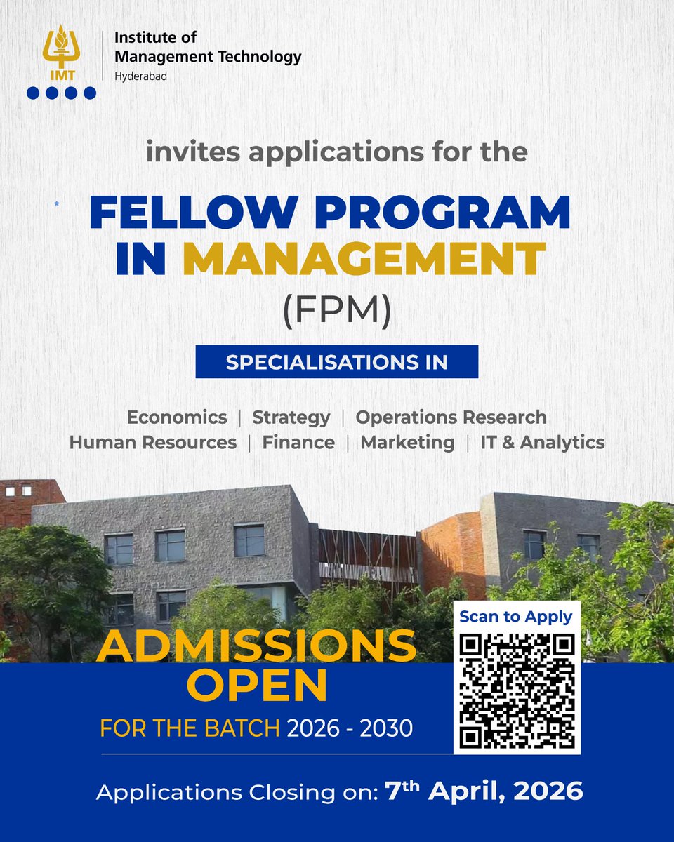 IMT Hyderabad tweet media