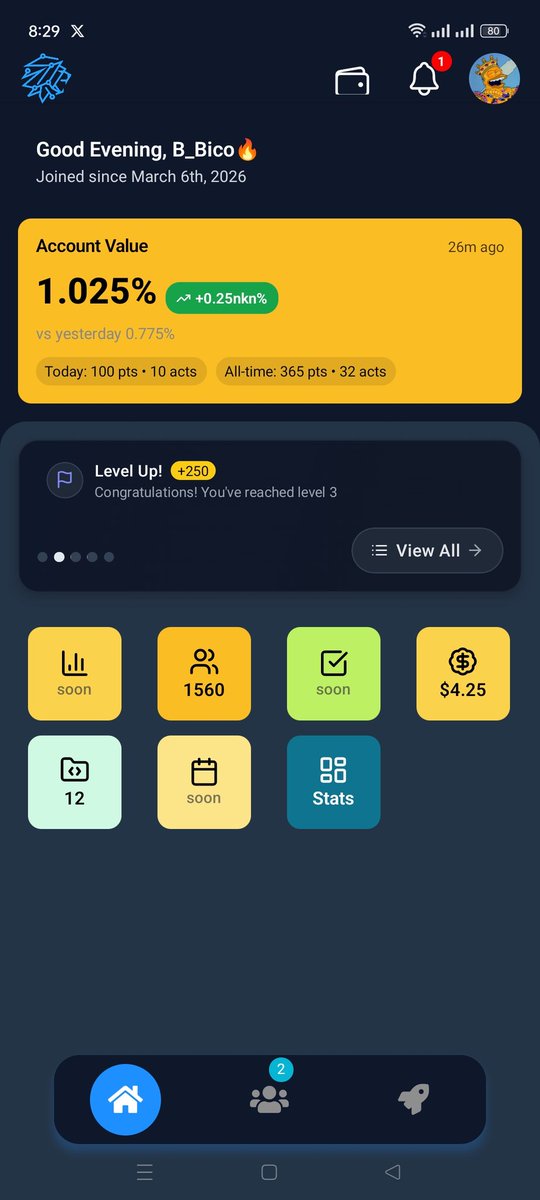 New Mobile App of <a href="/TheDAOLabs/">DAO Labs</a> is now on the testing stage and it's going well. Feedbacks are coming from every user around the world and soon everyone will be able to test it. 

Are you excited about this? Share your thoughts.
#DAOVERSE $LABOR