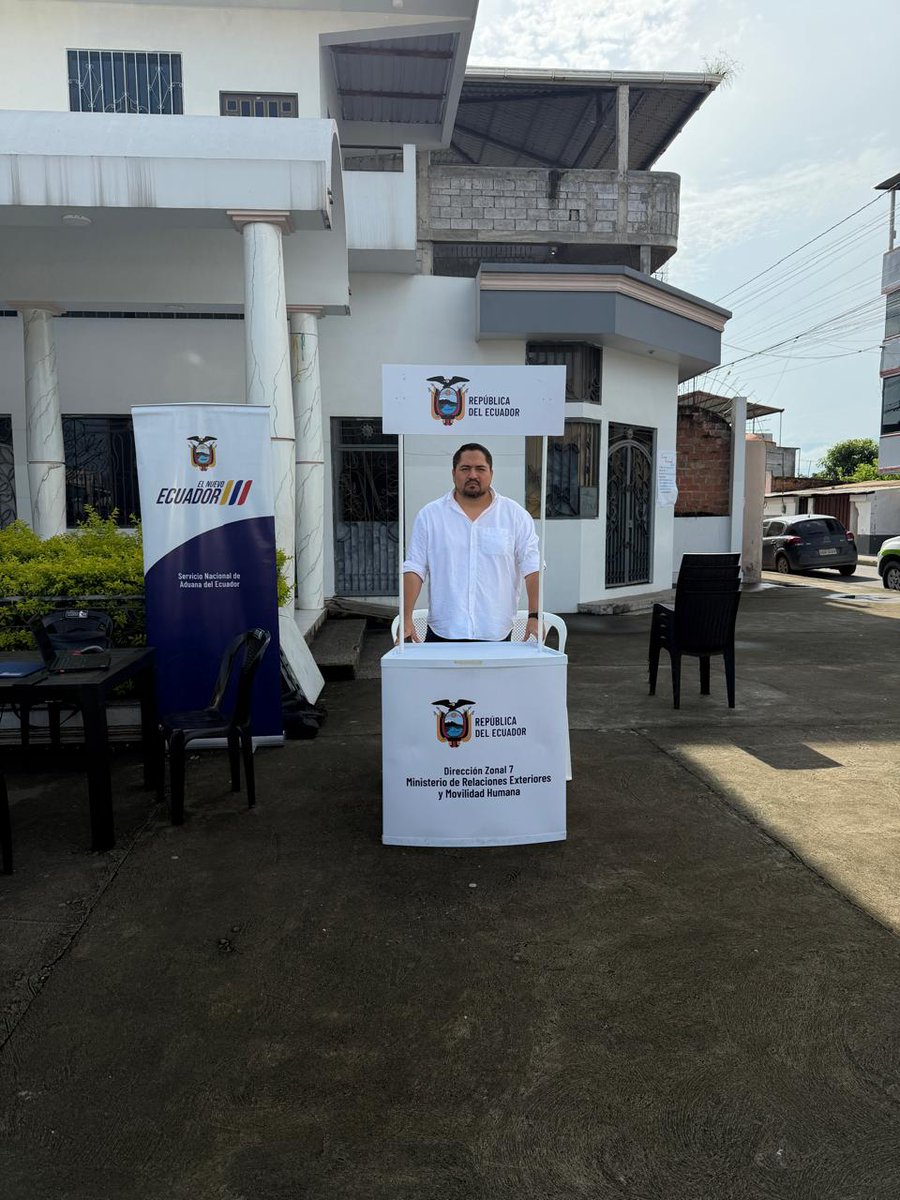 Dirección Zonal 7 de <a href="/CancilleriaEc/">Cancillería del Ecuador 🇪🇨</a> participó en Brigada Social por el Nuevo Ecuador desarrollada el 13 de marzo en el barrio Voluntad de Dios  del cantón Machala <a href="/GoberElOro/">Gobernación de El Oro</a>