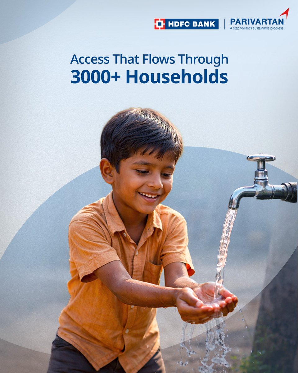 HDFC Bank Parivartan tweet media