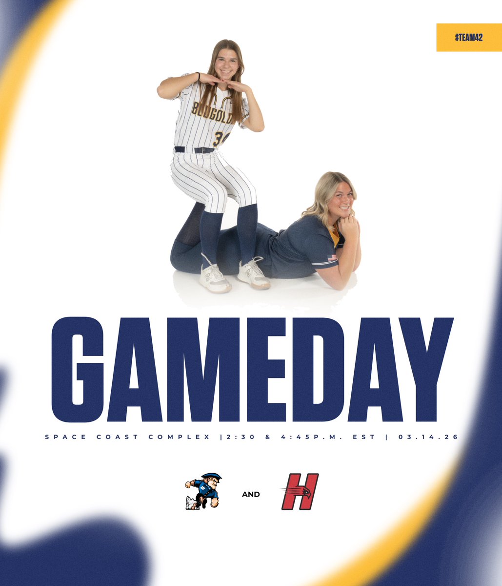 UWECSoftball's tweet photo. Day 2= 2 more games ๐
โฐ 2:30 PM (EST) vs. West Conn State University
โฐ4:45 PM (EST) vs. University of Hartford
#uwecsoftball #springgames #spacecoast https://t.co/KZ0ZQwrQGz