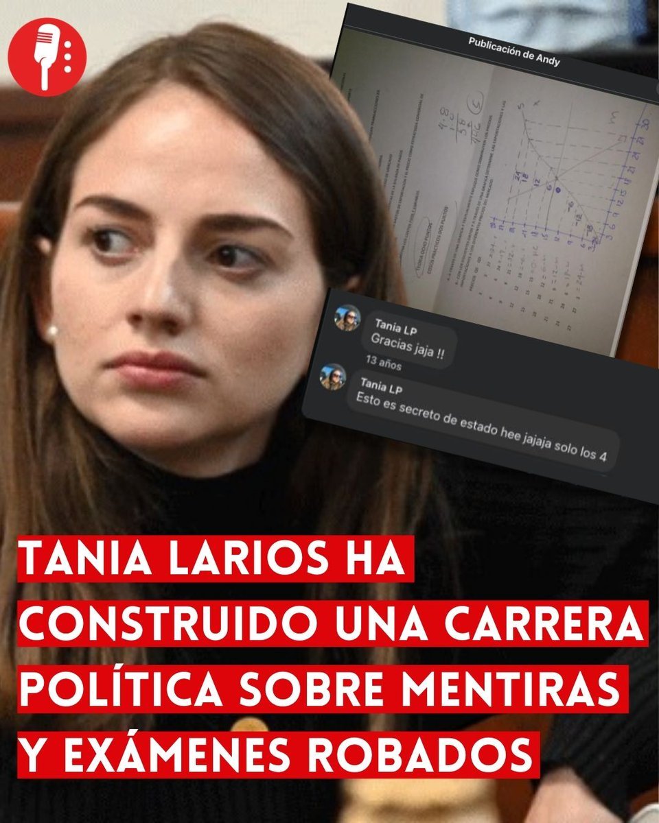 La diputada plurinominal del PRI <a href="/TaniaLariosMX/">Tania Larios</a> se escuda en “violencia política de género”.

Pero la congruencia nunca ha sido fuerte en el PRI.

Ahí está defendiendo a <a href="/alitomorenoc/">Alejandro Moreno</a>, el mismo que llamó “prostitutas” a periodistas.

Y levantando la mano a personajes como